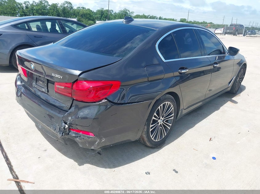 Vin: wbaja5c50jg900179, lot: 45896677, bmw 530i 20184