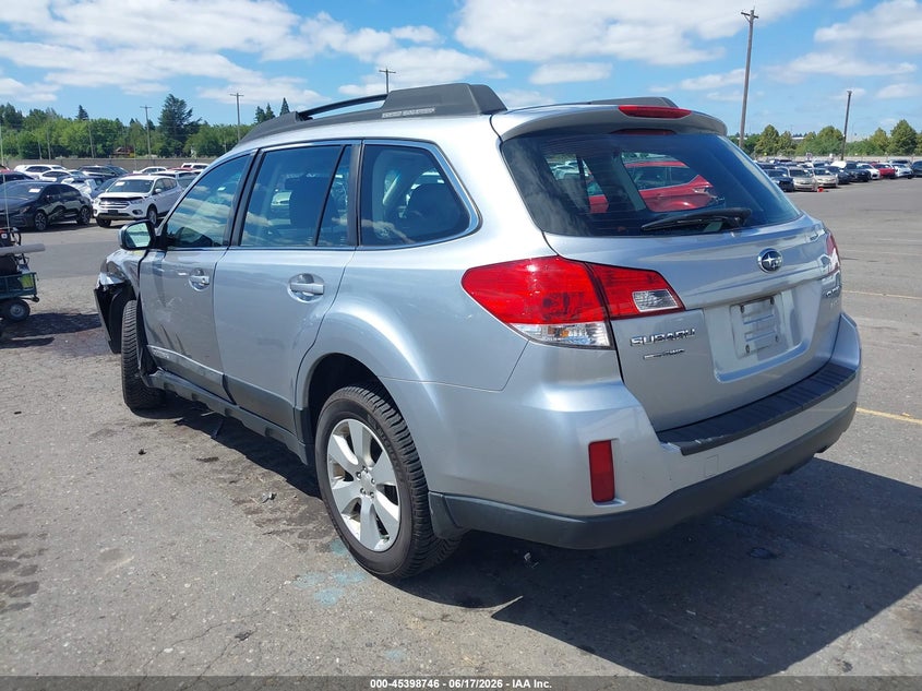 Vin: 4s4brbac3c3301220, lot: 45896749, subaru outback 2.5i 20123