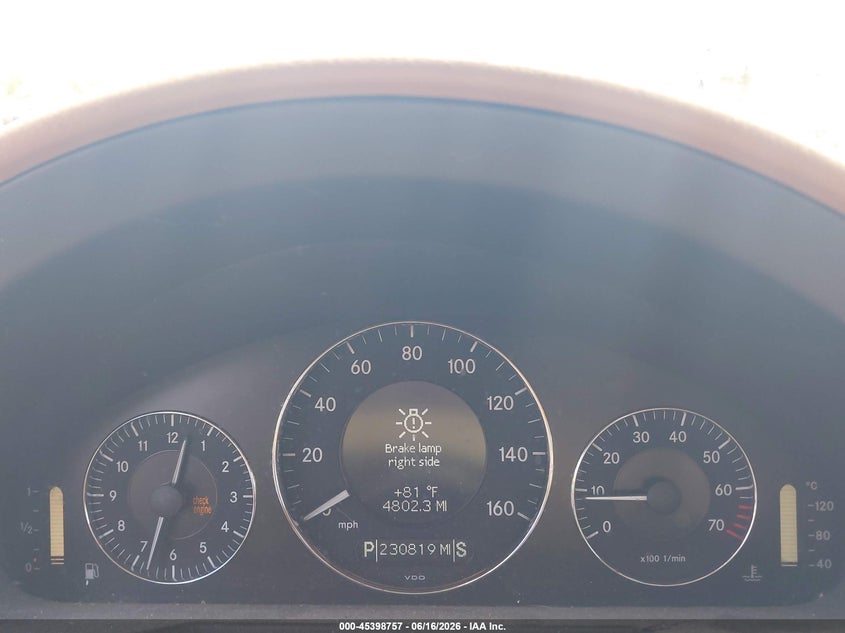 2007 Mercedes-Benz E 350 4Matic VIN: WDBUH87X67X217290 Lot: 45398757