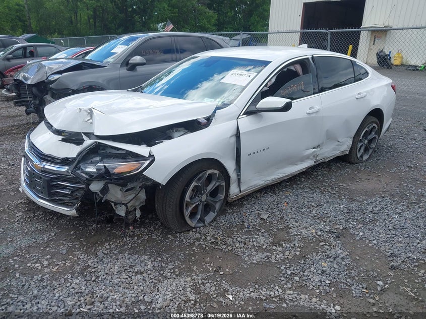 2022 Chevrolet Malibu Fwd Lt 1G1ZD5ST5NF106540 photo 1
