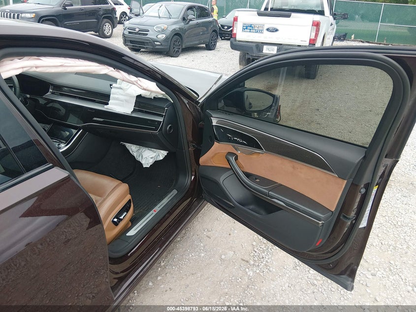 2020 AUDI S8 SEDAN 4.0L V-8 DI, DOHC, VVT, TURBO, 563HP