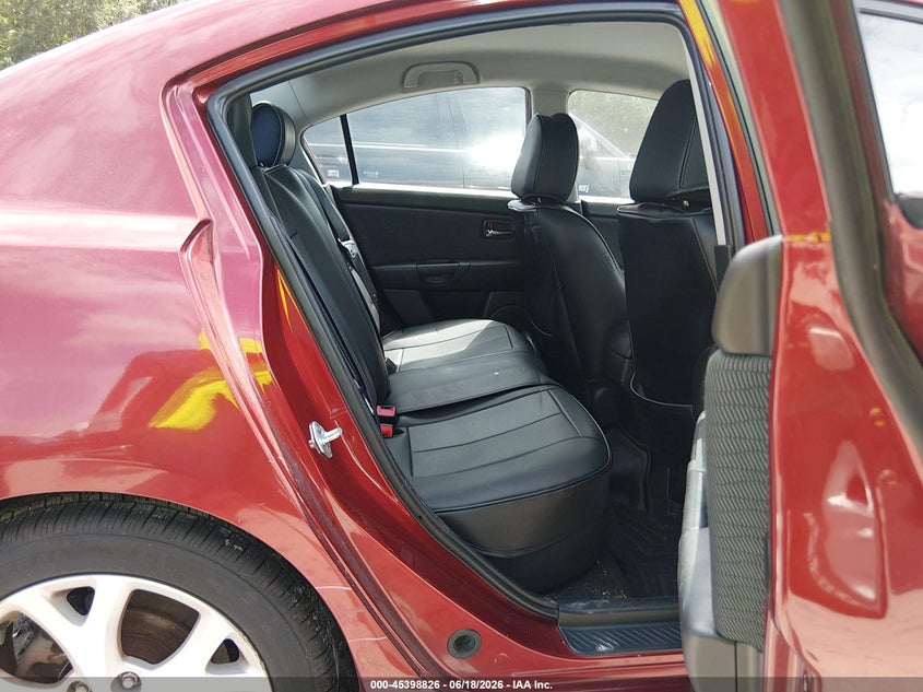 2008 MAZDA 3 SEDAN 2.0L I-4 DOHC, VVT, 148HP
