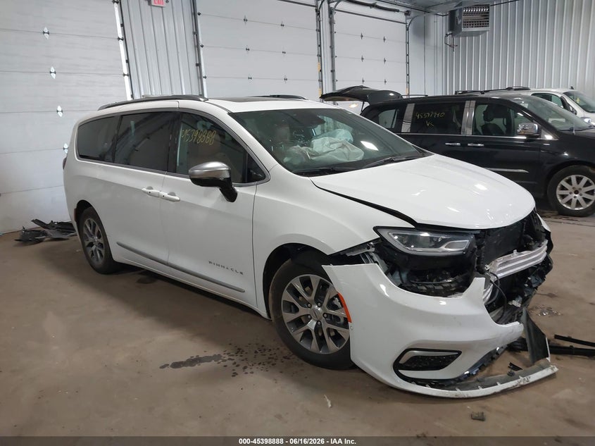 Vin: 2c4rc1n77sr529285, lot: 45896891, chrysler pacifica hybrid pinnacle 2025 img_1