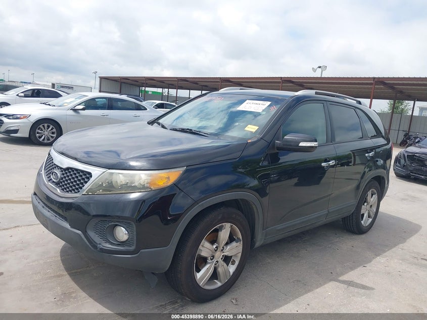 Vin: 5xyku4a27cg188700, lot: 45896893, kia sorento ex v6 20122