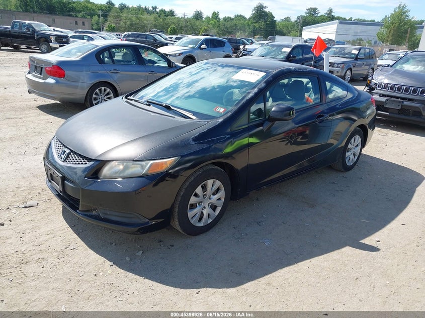 2012 Honda Civic Lx 2HGFG3B58CH525972 photo 1