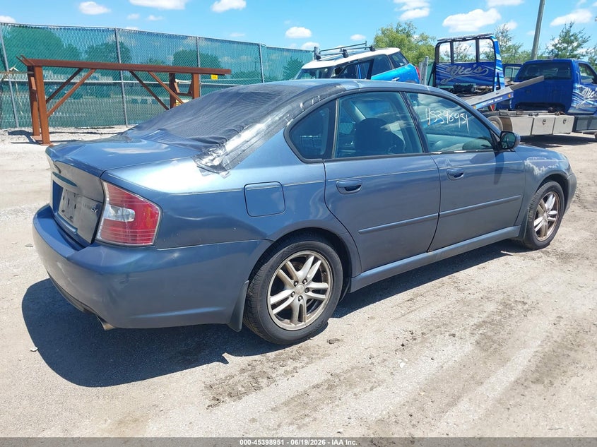 2005 SUBARU LEGACY SEDAN 2.5L H-4 168HP