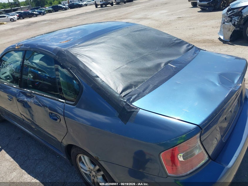 2005 SUBARU LEGACY SEDAN 2.5L H-4 168HP