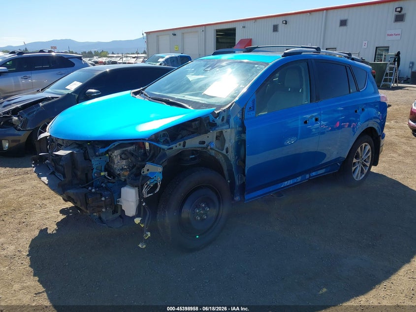 2018 Toyota RAV 4 VIN JTMDJREV6JD165097 nuotrauka 2