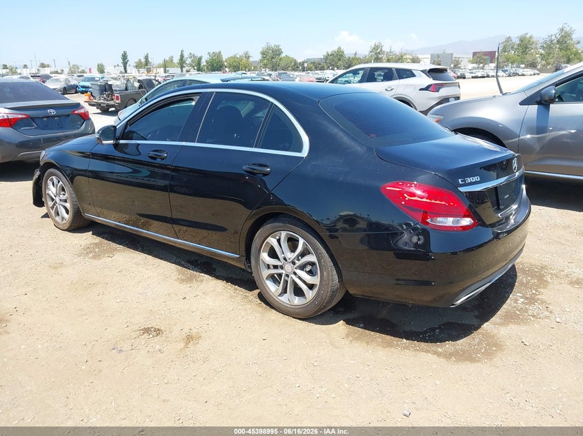 2017 MERCEDES-BENZ C 300 auction photo 3
