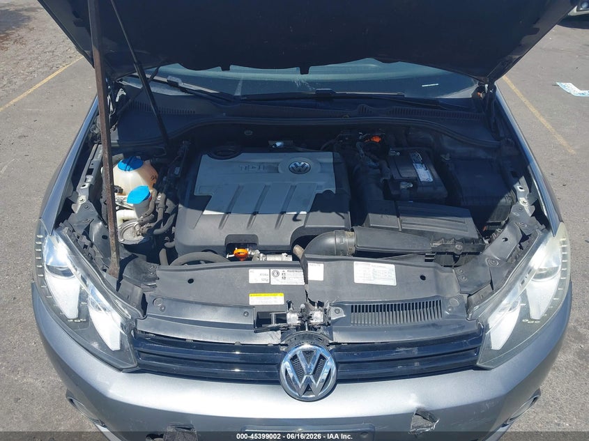 2012 Volkswagen Golf Tdi 4-Door VIN: WVWDM7AJ7CW301906 Lot: 45399002