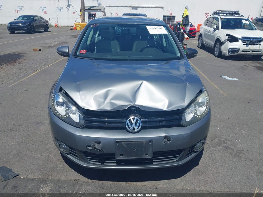 2012 Volkswagen Golf Tdi 4-Door VIN: WVWDM7AJ7CW301906 Lot: 45399002