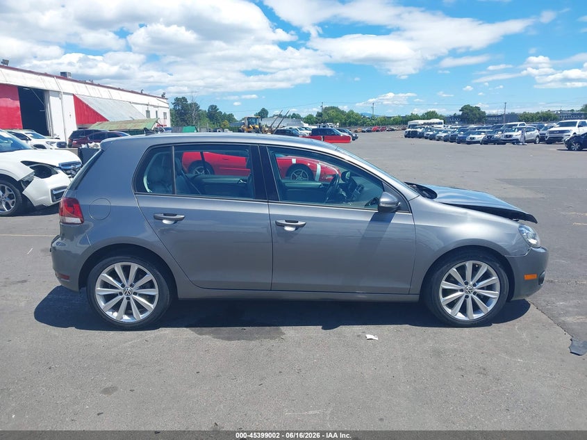 2012 Volkswagen Golf Tdi 4-Door VIN: WVWDM7AJ7CW301906 Lot: 45399002