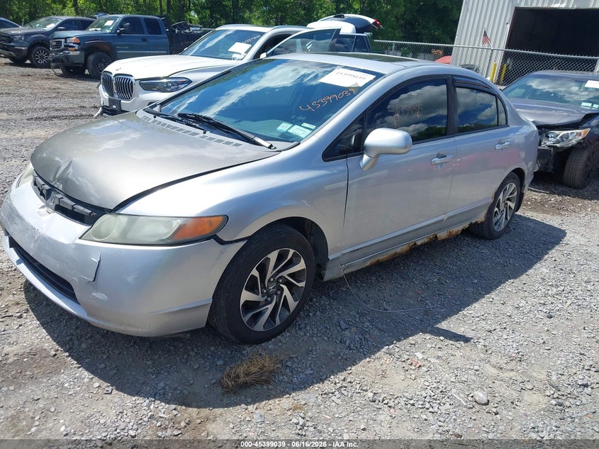2008 Honda Civic Ex 1HGFA15818L099371 photo 1