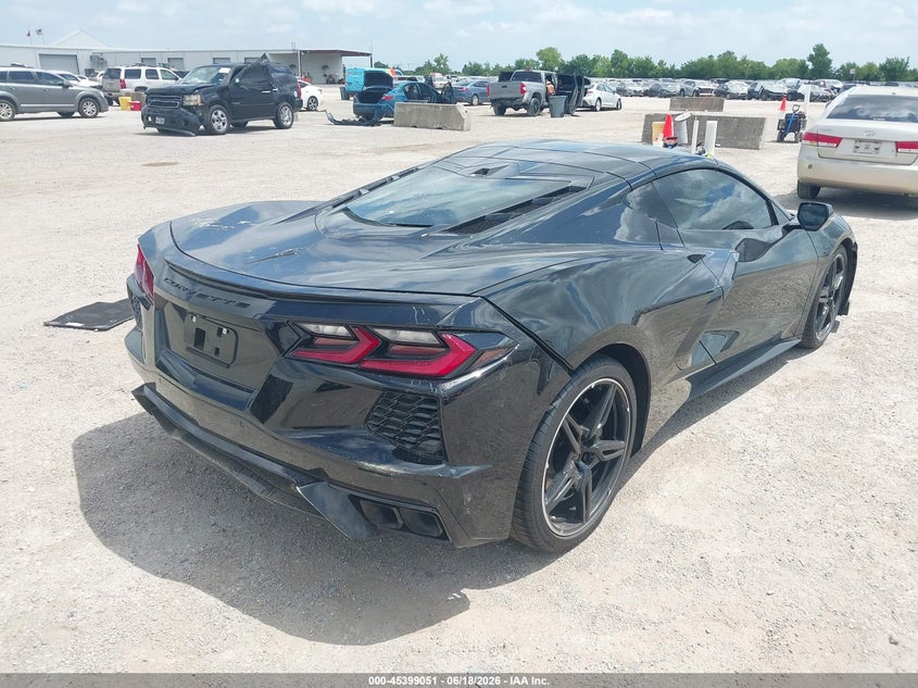 Vin: 1g1yb2d49p5116244, lot: 45897054, chevrolet corvette stingray rwd  2lt 20234