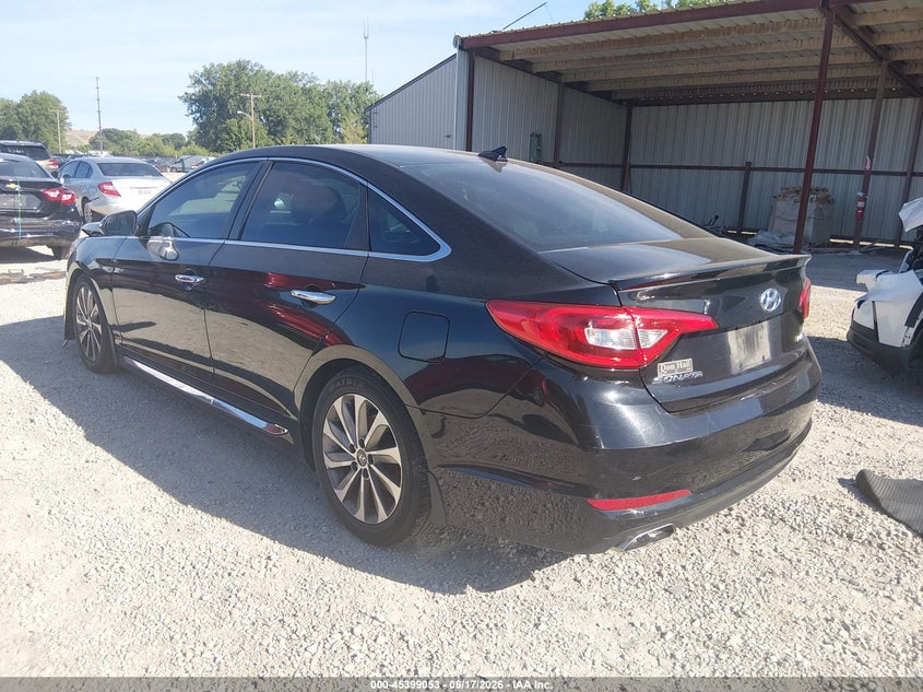2017 HYUNDAI SONATA auction photo 3