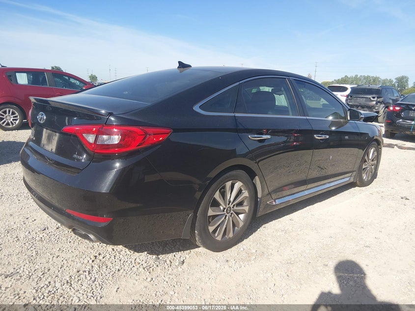2017 HYUNDAI SONATA auction photo 4