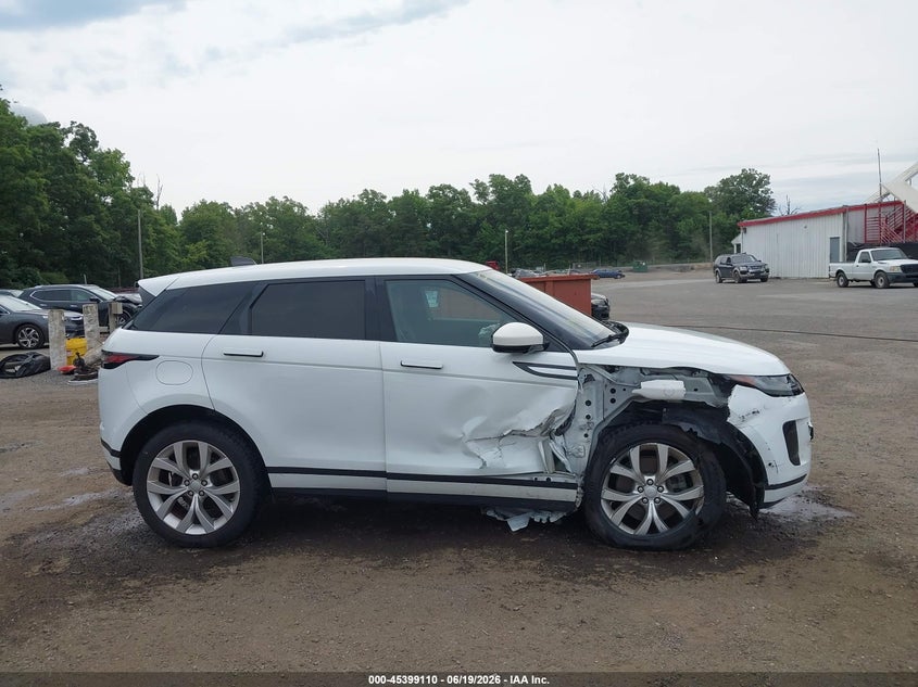 2020 Land Rover Range Rover Evoque Se VIN: SALZP2FXXLH077394 Lot: 45399110