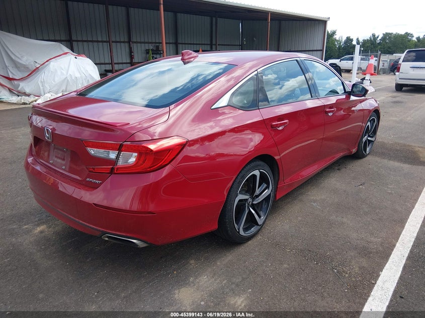2019 HONDA ACCORD auction photo 4