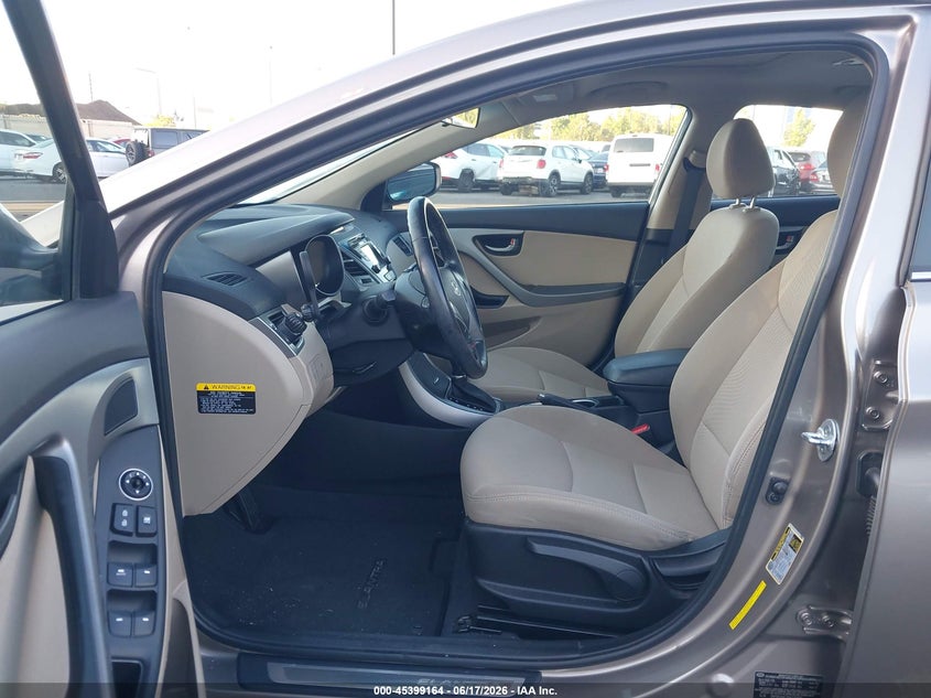 2016 HYUNDAI ELANTRA SEDAN 1.8L I-4 DOHC, VVT, 145HP