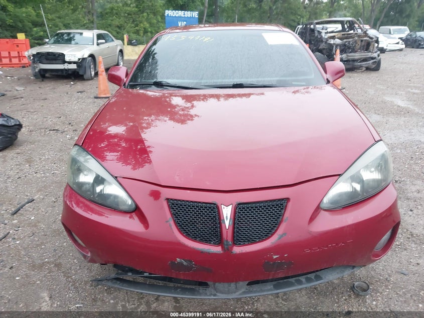 2006 Pontiac Grand Prix Gt VIN: 2G2WR554061139474 Lot: 45399191