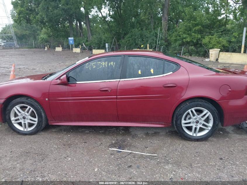 2006 Pontiac Grand Prix Gt VIN: 2G2WR554061139474 Lot: 45399191