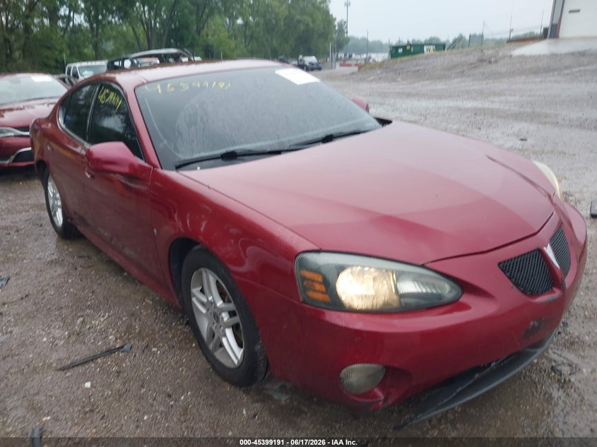 2006 Pontiac Grand Prix Gt VIN: 2G2WR554061139474 Lot: 45399191
