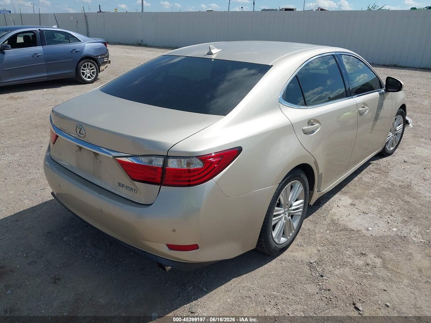 Vin: jthbk1ggxd2072392, lot: 45897200, lexus es 350 20134