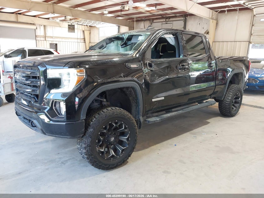 Vin: 1gtu9cet4mz109199, lot: 45897201, gmc sierra 1500 elevation 20212