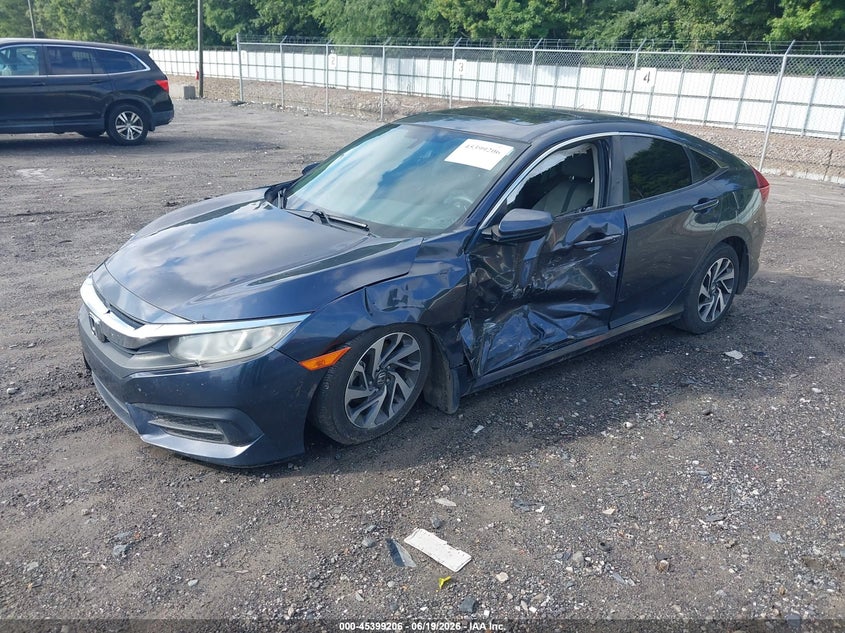 2016 Honda Civic Ex 19XFC2F77GE042071 photo 1