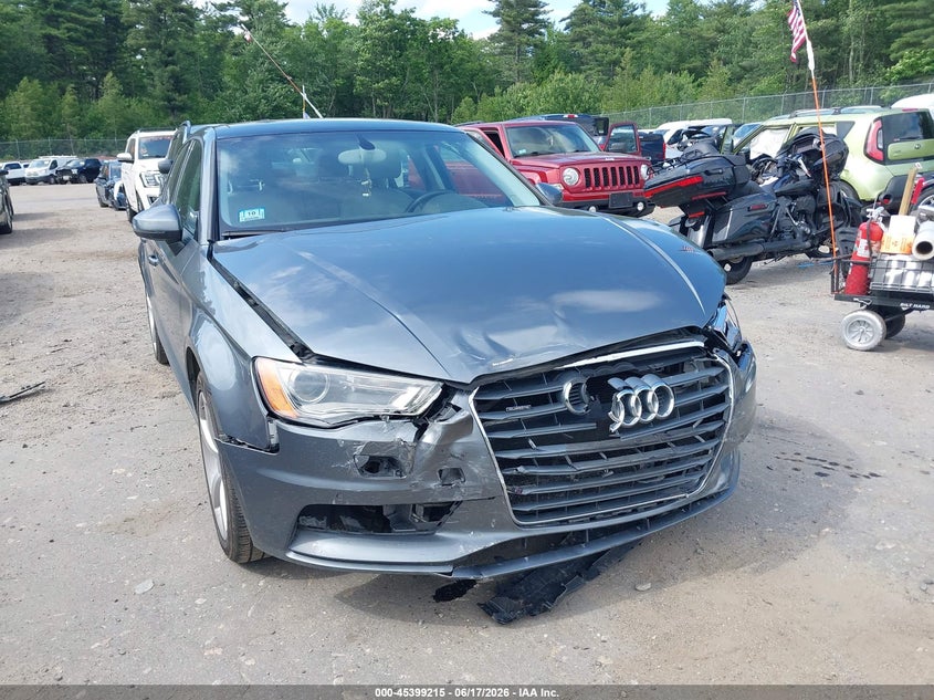 2015 Audi A3 2.0T Premium VIN: WAUBFGFFXF1095422 Lot: 45399215