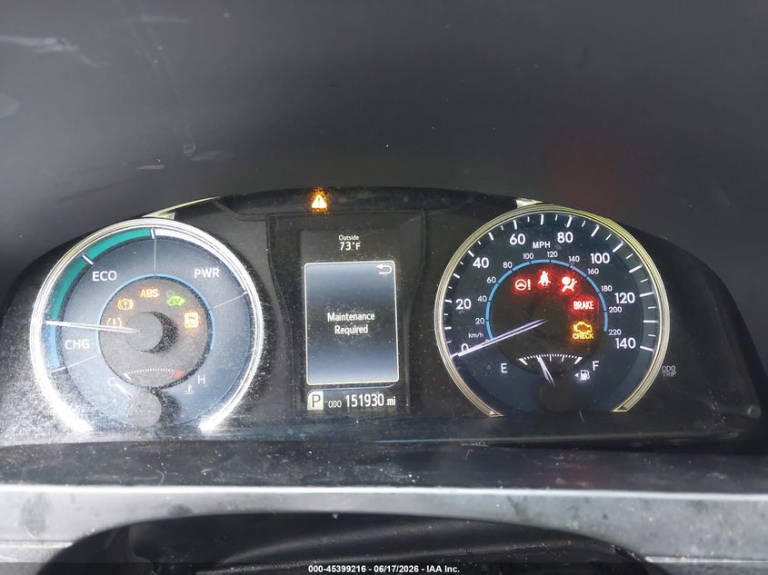 2017 TOYOTA CAMRY HYBRID auction photo 7