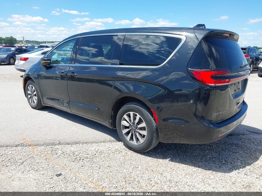 Vin: 2c4rc1l7xpr575669, lot: 45897220, chrysler pacifica hybrid touring l 20233