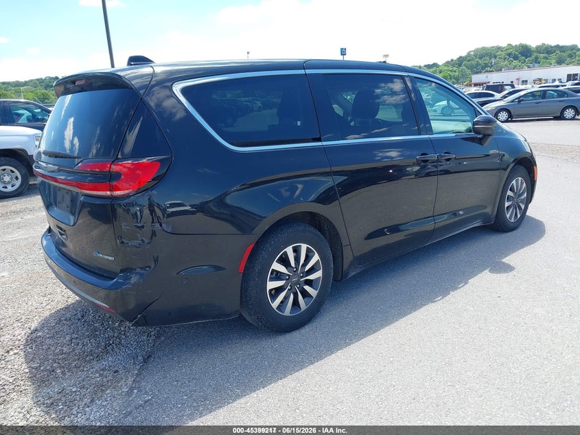 Vin: 2c4rc1l7xpr575669, lot: 45897220, chrysler pacifica hybrid touring l 20234