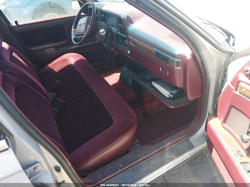 1990 DODGE DYNASTY SEDAN 3.0L V6 FI OHV F
