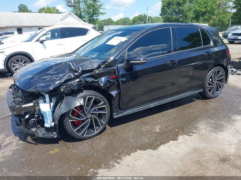 Vin: wvwva7cd7rw155035, lot: 45897257, volkswagen golf gti 2.0t autobahn 20242