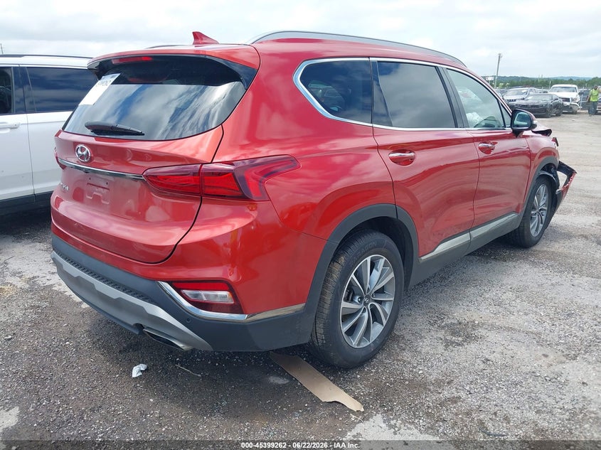 VIN 5NMS53AD1KH019737 2019 HYUNDAI SANTA FE LIMITED