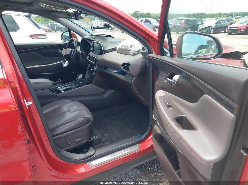 VIN 5NMS53AD1KH019737 2019 HYUNDAI SANTA FE LIMITED