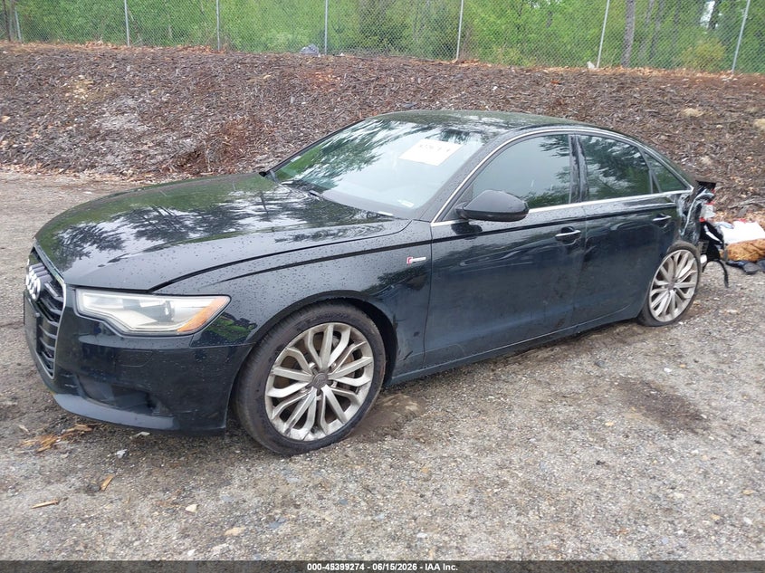 2014 AUDI A6 auction photo 2