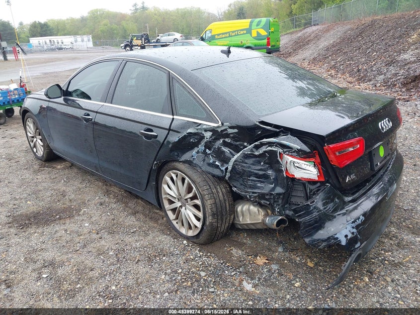 2014 AUDI A6 auction photo 3