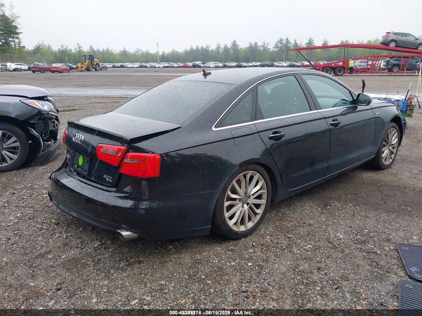 2014 AUDI A6 auction photo 4