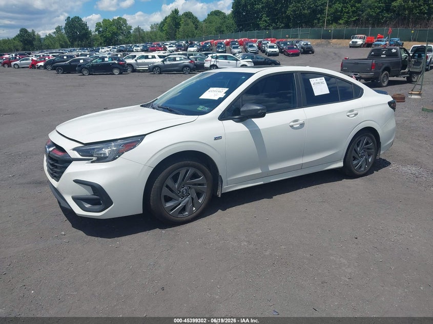 Vin: 4s3bwgg66s3004128, lot: 45897305, subaru legacy sport 20252