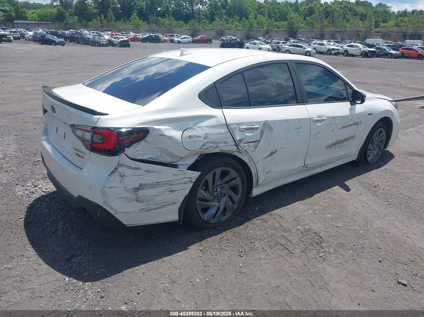 Vin: 4s3bwgg66s3004128, lot: 45897305, subaru legacy sport 20254