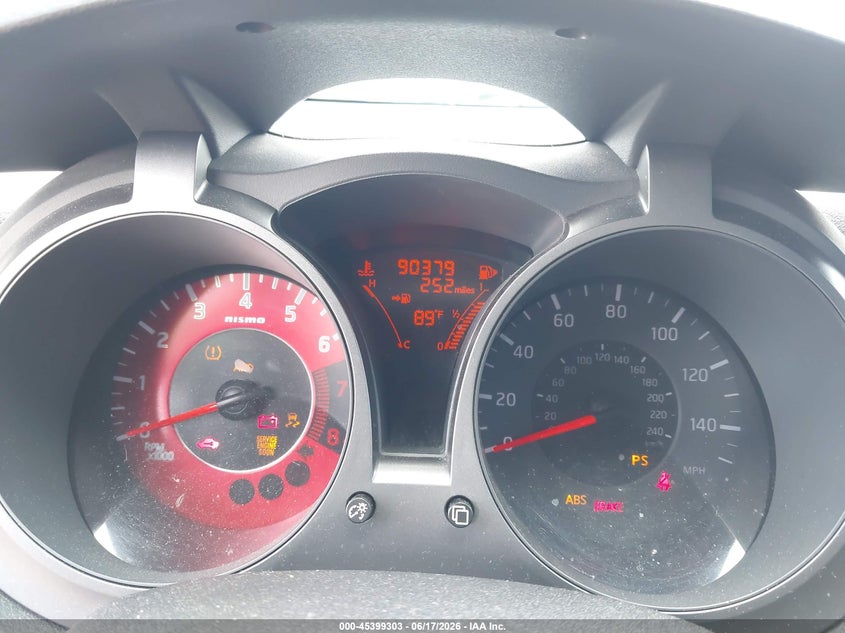 2015 Nissan Juke Nismo/S/Sl/Sv VIN: JN8AF5MV0FT564619 Lot: 45399303