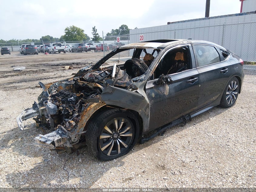 2022 HONDA CIVIC auction photo 2
