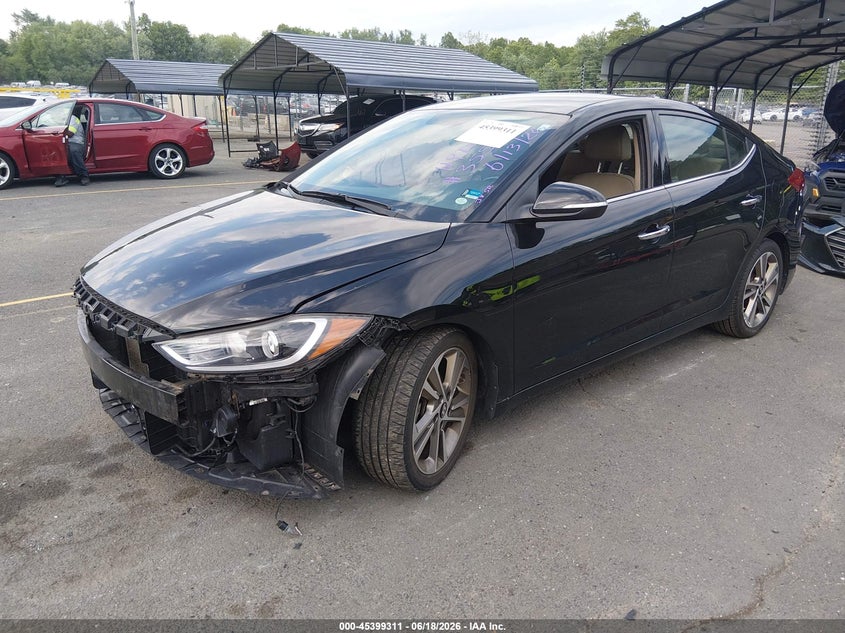 2017 Hyundai Elantra Limited 5NPD84LF4HH022776 photo 1