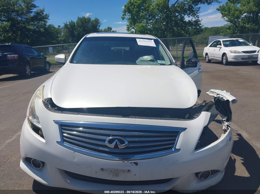 2013 Infiniti G37X VIN: JN1CV6AR2DM753500 Lot: 45399323