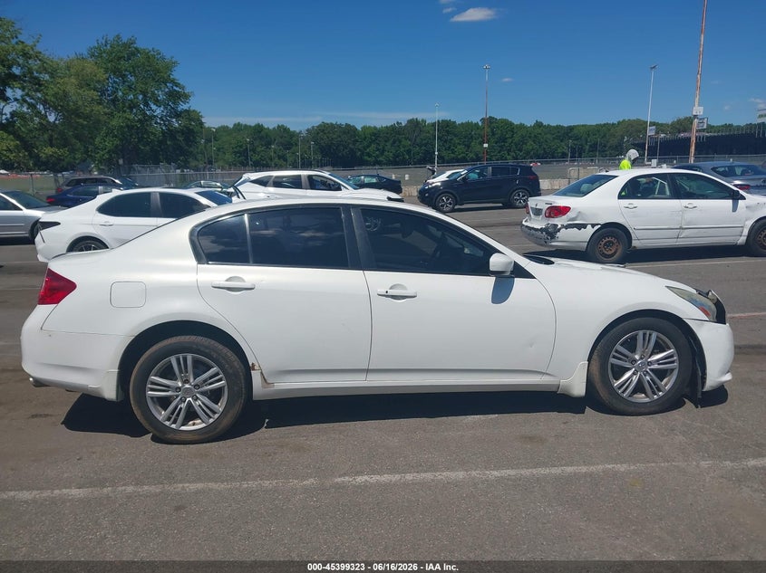 2013 Infiniti G37X VIN: JN1CV6AR2DM753500 Lot: 45399323