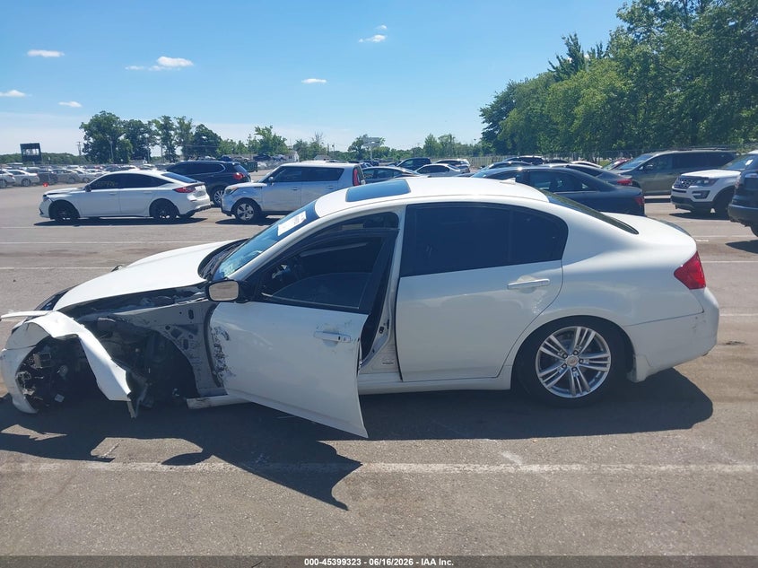 2013 Infiniti G37X VIN: JN1CV6AR2DM753500 Lot: 45399323