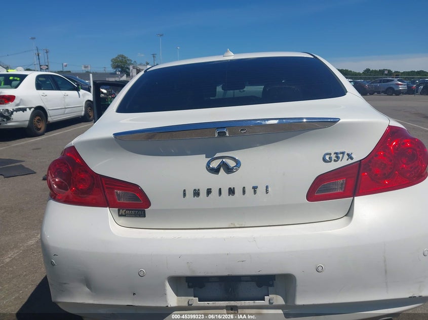 2013 Infiniti G37X VIN: JN1CV6AR2DM753500 Lot: 45399323