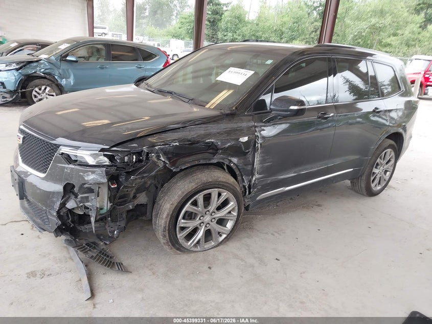Vin: 1gykpgrs6lz199194, lot: 45897334, cadillac xt6 sport 20202